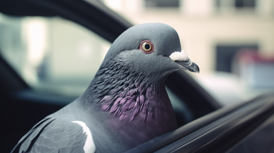 The Pigeon Hitchhiker